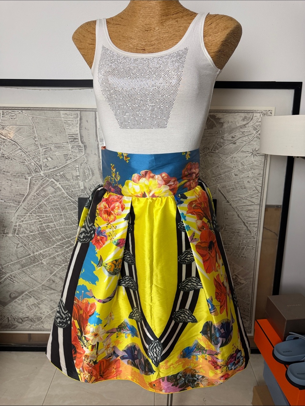 LEITMOTIV Coral fish skirt Size S
